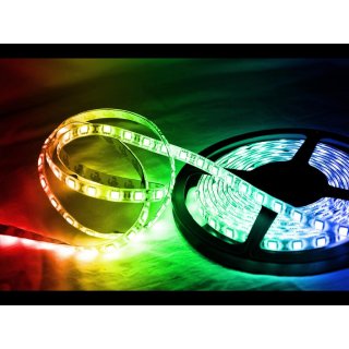 RGB-60-PRO LED STRIP PRO 60LED/m 12V CRI90 14,4W/m  IP54 Silikonüberzug 5m ges.72W Farbwechsel