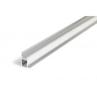 WA-ECK14 200cm LED-Profil silber H33,4*32,4mm Eck-Profil ideal für die Wand als Abschluss