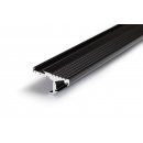 DUO-STEP10 200cm LED-Profil Schwarz H20,6*B41,5mm...