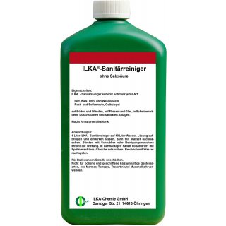 1 l Flasche ILKA-Sanitärreiniger