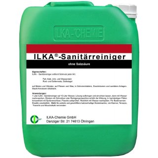 10 l Kanister ILKA-Sanitärreiniger