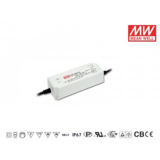 24V 90W LED Netzteil DIMMBAR MM IP67 TV 161x61x36mm Professional