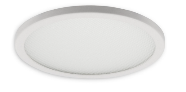 LED-Einbauleuchte Flex 15W, Prismatisch UGR, 120°, Lochausschnitt 55-160mm, Neutralweiß 4000K, dimmbar - Aussen H10xD175mm