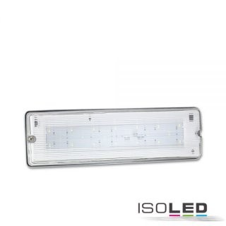 LED Notlicht/Fluchtwegleuchte UNI7 Autotest 7W, IP65, X0AEFG180 H76 x B110 x L345mm IP65 220-260V AC