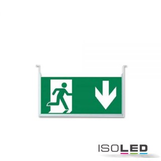 Vertikales Schild für LED Notlicht/Fluchtwegleuchte UNI4 H270 x B10 x L310mm