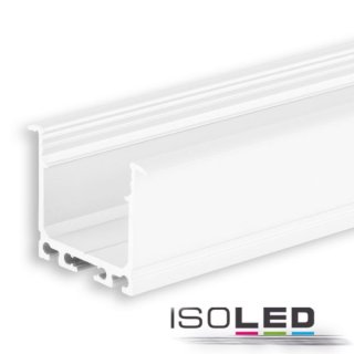 LED Einbauprofil DIVE24 Aluminium weiß RAL 9010, 200cm H26,79 x B33,84 x L2000mm IP20