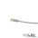 MiniAMP Anschlussstecker male, 30cm, 2-polig, weiß, max. 3A H0 x B5,7 x L300mm IP20