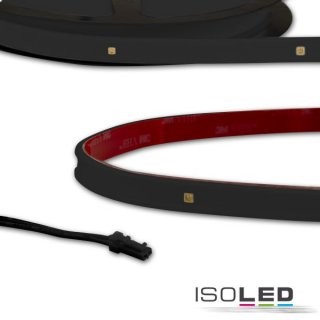 LED UV-C MiniAMP Flexband 270nm, 12V DC, 3W, IP54, 58cm, schwarz, einseitig Kabel mit male-Stecker H4 x B10 x L580mm IP54 12V DC