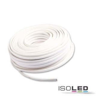 Kabel 25m Rolle 2-polig 0.75mm² H03VVH2-F PVC Mantel weiß, VDE halogenfrei, AWG18 H0 x B0 x L25000mm IP20 300V AC