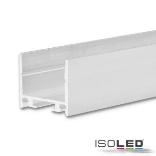 LED Aufbauleuchtenprofil HIDE SINGLE Aluminium weiß RAL 9003, 200cm H0 x B0 x L2000mm IP20