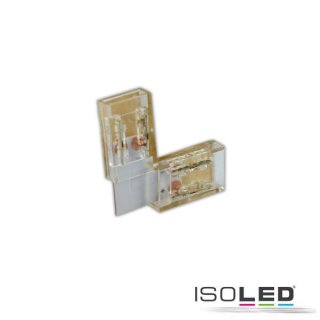 Clip-Eck-Verbinder Universal (max. 5A) für alle 2-pol. IP20 Flexstripes mit Breite 8mm H4 x B10 x L16mm