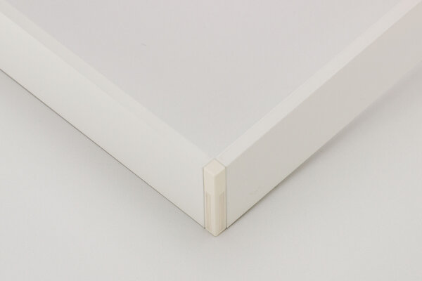 Zubehör für LED-Panel EAZYPRO Hochwertiger Aufbaurahmen   ohne sichtbaren Schrauben  30x120cm Weiß