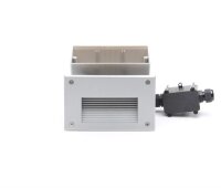 Wandeinbauleuchte, Side II, 1x max. 40 W G9, Silber, 220-240 V/AC, 50 / 60 Hz, IP 65