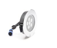 Bodeneinbauleuchte, Flat 24V 150, 17 W, RGB, Silber, Spannungskonstant, 24 V/DC, IP 67