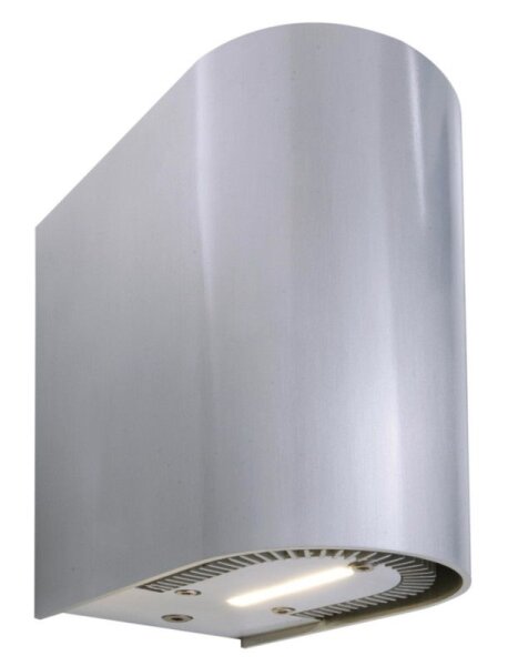 Wandaufbauleuchte, Adelanto, 11 W, 3000 K, Silber, 220-240 V/AC, 50 / 60 Hz, IP 20