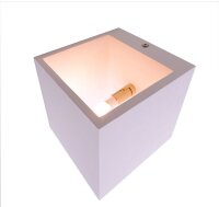 Wandaufbauleuchte, Olga, 1x max. 40 W G9, Weiß,...