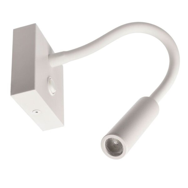 Wandaufbauleuchte, Brahe I Square, 3,3 W, 3000 K, Weiß, 100-240 V/AC, 50 / 60 Hz, IP 20