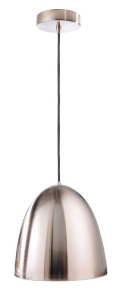 Pendelleuchte, Bell, 1x max. 40 W E27, Silber, 220-240 V/AC, 50 / 60 Hz, IP 20