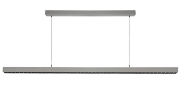 Pendelleuchte, Office Three Up and Down, 60 W, DALI 2.0, 4000 K, Silber, 200-240 V/AC, 50 / 60 Hz, I