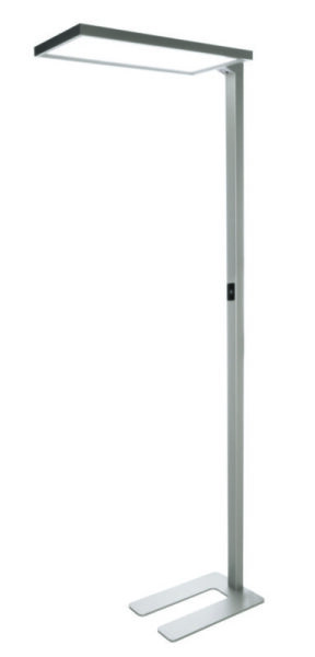 Stehleuchte, Office One Up and Down, 80 W, Touch DIM, 4000 K, Silber, 220-240 V/AC, 50 / 60 Hz, IP 2