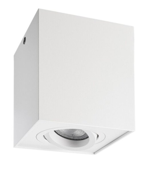 Deckenaufbauleuchte, Bengala, 1x max. 50 W GU10, Weiß, 220-240 V/AC, 50 / 60 Hz, IP 20