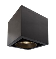 Deckenaufbauleuchte, Ceti, 11 W, DIM, 3000 K, Schwarz,...