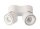 Deckenaufbauleuchte, Uni 2 Mini Double Tilt, 15 W, DIM, 3000 K, Weiß, 220-240 V/AC, 50 / 60 Hz, IP 2