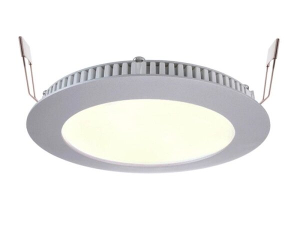 Downlight, LED Panel 8, 7 W, 2700 K, Hellgrau, Stromkonstant, 17-18 V/DC, Bemessungsstrom: 350 mA, I