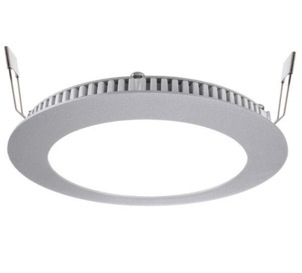 Downlight, LED Panel 8, 7 W, 4000 K, Hellgrau, Stromkonstant, 17-18 V/DC, Bemessungsstrom: 350 mA, I
