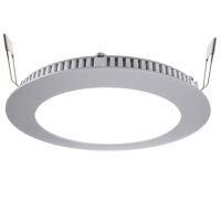 Downlight, LED Panel 8, 7 W, 4000 K, Hellgrau,...
