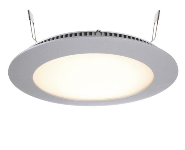 Downlight, LED Panel 12, 9 W, 2700 K, Hellgrau, Stromkonstant, 23-24 V/DC, Bemessungsstrom: 350 mA,
