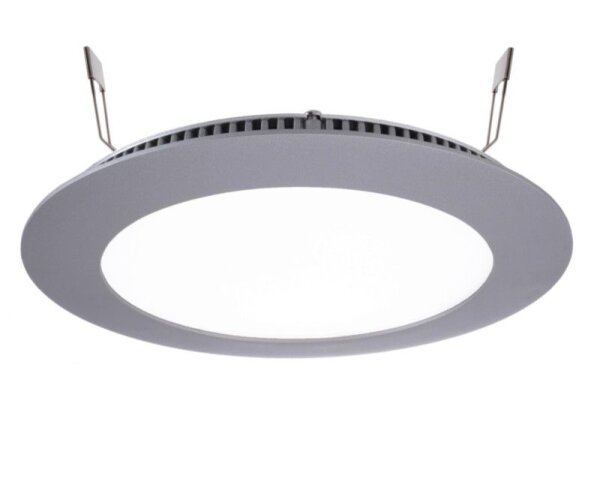 Downlight, LED Panel 12, 9 W, 4000 K, Hellgrau, Stromkonstant, 23-24 V/DC, Bemessungsstrom: 350 mA,