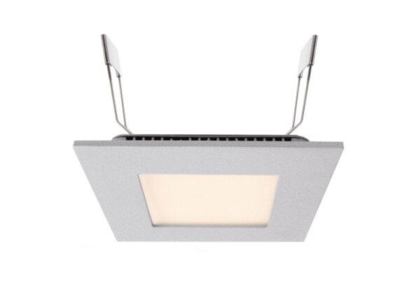 Downlight, LED Panel Square 8, 7 W, 2700 K, Hellgrau, Stromkonstant, 18-19 V/DC, Bemessungsstrom: 35