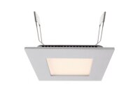 Downlight, LED Panel Square 8, 7 W, 2700 K, Hellgrau,...