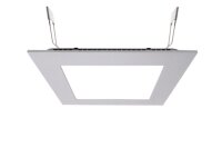 Downlight, LED Panel Square 15, 13 W, 4000 K, Hellgrau,...