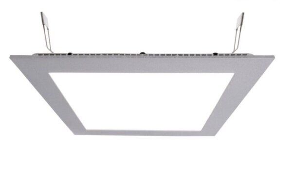 Downlight, LED Panel Square 20, 16 W, 4000 K, Hellgrau, Stromkonstant, 23-24 V/DC, Bemessungsstrom: