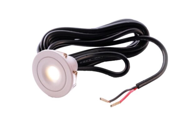 Downlight, Punto Lumi, 1 W, 3000 K, Weiß, Stromkonstant, 3,1-3,9 V/DC, Bemessungsstrom: 350 mA, IP 4