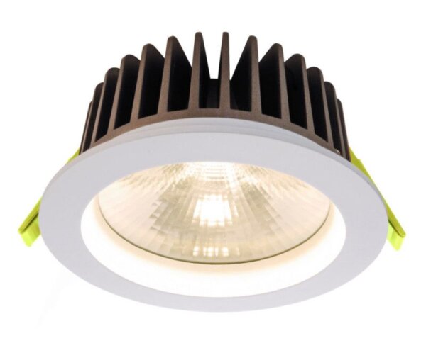 Downlight, COB 130 Max, 18,5 W, 3000 K, Weiß, Stromkonstant, 34.8 V/DC, Bemessungsstrom: 500 mA, IP