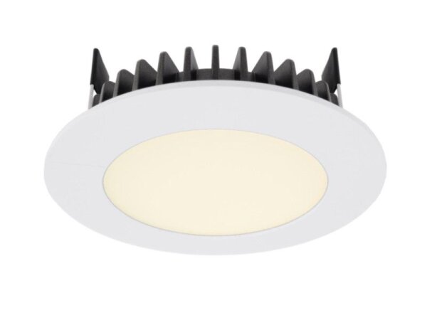 Downlight, LED Panel Round III, 6 W, 3000 K, Weiß, Stromkonstant, 17.9 V/DC, Bemessungsstrom: 350 mA