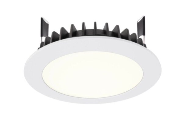 Downlight, LED Panel Round III, 12 W, 4000 K, Weiß, Stromkonstant, 35.7 V/DC, Bemessungsstrom: 350 m