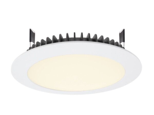 Downlight, LED Panel Round III, 26 W, 3000 K, Weiß, Stromkonstant, 37 V/DC, Bemessungsstrom: 700 mA,
