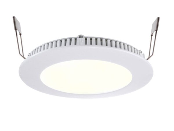 Downlight, LED Panel 8, 8 W, RGB+3000 K, Weiß, Spannungskonstant, 24 V/DC, IP 20