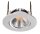 Einbaustrahler, COB-68-24V-4,5 W-2700K-Rund-Silber, Spannungskonstant, 24 V/DC, IP 20