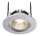 Einbaustrahler, COB-68-24V-4,5 W-4000K-Rund-Tilt-Silber, Spannungskonstant, 24 V/DC, IP 20