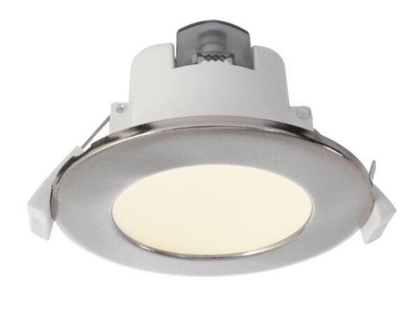 Downlight, Acrux 68 mm, 7 W, DIM, 3000/4000/6000 K, Silber, 220-240 V/AC, 50 / 60 Hz, IP 20
