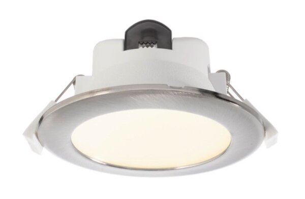 Downlight, Acrux 90 mm, 9 W, DIM, 3000/4000/6000 K, Silber, 220-240 V/AC, 50 / 60 Hz, IP 20