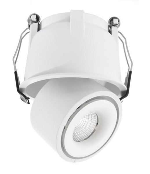 Einbaustrahler, Uni 2 Mini Tilt, 9 W, 3000 K, Weiß, Stromkonstant, 18-19 V/DC, Bemessungsstrom: 500