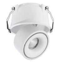 Einbaustrahler, Uni 2 Tilt, 12 W, 3000 K, Weiß, Stromkonstant, 33-34 V/DC, Bemessungsstrom: 350 mA,