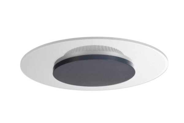Deckenaufbauleuchte, Set, Zaniah 290 mm, 12 W, DIM, 3000 K, Cover Grau, 220-240 V/AC, 50 / 60 Hz, IP