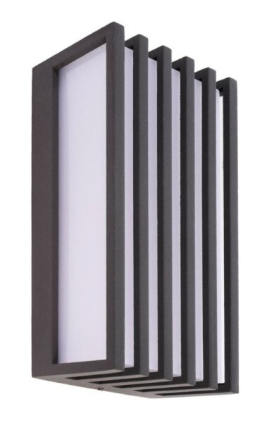 Wandaufbauleuchte, Grumium Square CCT IV, 10 W, 3000/4000 K, Grau, 220-240 V/AC, 50 / 60 Hz, IP 54